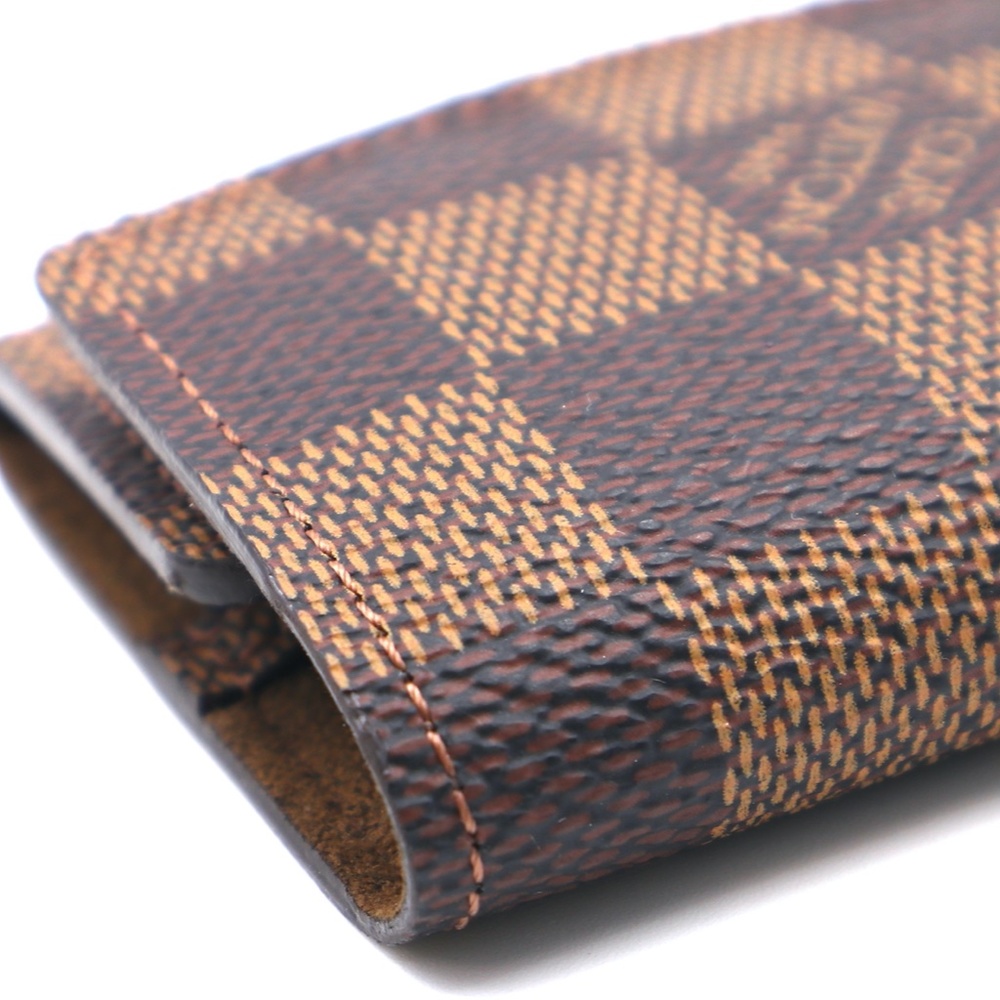 Damier Ebene Rare Trifold Cuff Link Holder Wallet - Picture 7 of 10